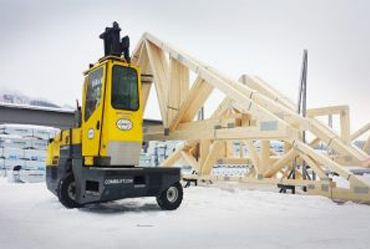 Combilift side loader